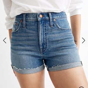 Madewell High Rise Shorts
